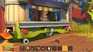 Killing Farmbots with traps - Survival Scrap Mechanic