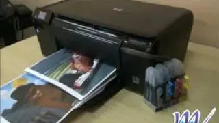Multifuncional HP C4680 com Bulk Ink