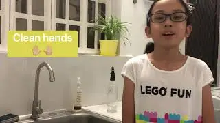 Washing Hands with #BeaBuilds