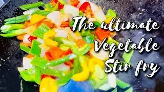 GARLIC GINGER VEGETABLE STIR FRY