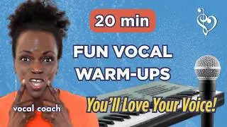 GET VOICE READY! 20 Minute Vocal Warm-Up for Singers & Speakers