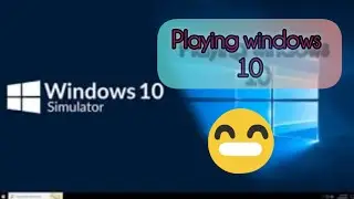PLAYING WINDOWS 10 SIMULATOR | ROBLOX | GKGAMING