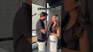 My brain around him😅🙈 #couplegoal #love #love #comedy #funny #cute