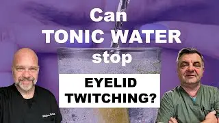 Surprising Home Solution to Stop Eye Twitching? Tonic Water Can Help!