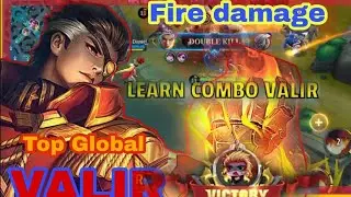 HOW TO LEARN COMBO VALIR /VALIR BEST BUILD  2022 / MOBILE LEGENDS