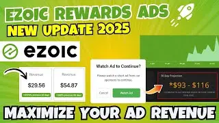 New Ezoic Rewards Ads Feature 2025 | Maximize Your Earnings Fast!