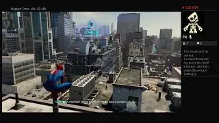 Spiderman ps4 LIVE