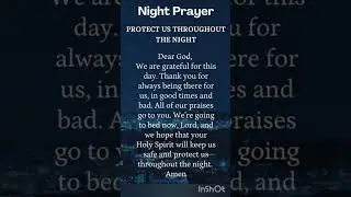 #nightprayer #bedtimeprayer #sleepprayer