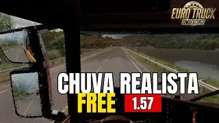 The BEST REALISTIC RAIN MOD for ETS2 1.57 &mdash; So Real it's Surreal!