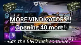 More Vindicator Crate Opening!! (Rocket League)
