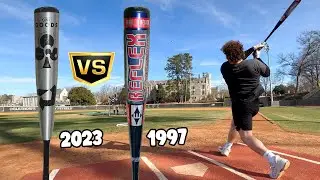 BBCOR против GORILLA-BALL ERA | Насколько крута бита Easton Reflex 1997 года по сравнению с совре...