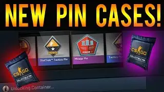 CS:GO - NEW Pin Cases Unboxing! +Series 2 Pins CONFIRMED Info