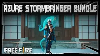 Free Fire | Rampage New Dawn | Azure Stormbringer Bundle | Gentleman Gaming
