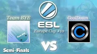 Splatoon - ESL Go4Splatoon Europe Cup #10 - Team BYE vs CoolDown (Semi-Finals)