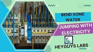 Jumping with electricity + Bend some water | Advik Singhal | @HeyGuysLabs | @HeyGuysVlogs  |