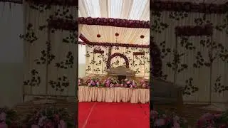 Wedding Reception Stage Decoration ll Stage Decoration ideas #stagedecoration