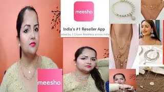 HUGE MESSHO jewelry HAUL Under150-300only/Best Jewlery on Messho/ Lina lifestyle