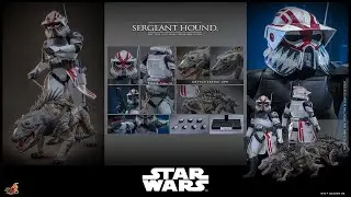 A LOOK AT: Star Wars The Clone Wars &ndash; Sergeant Hound Figure by Hot Toys