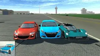 🚀МОДЫ SCC: ASTON MARTIN VALKYRIE, DODGE DART, MAZDA RX-8, КАРТА АЭРОПОРТА