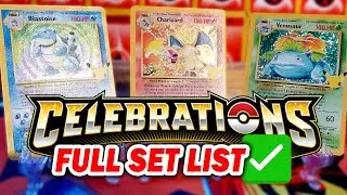 FULL Celebrations Set List!