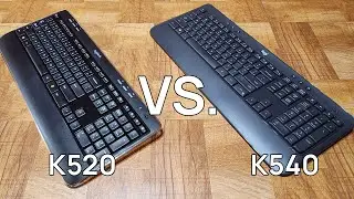 Сравнение клавиатур Logitech (K520 и K540)