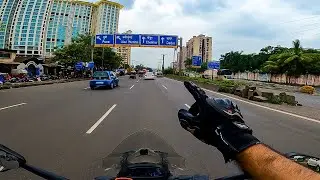 Thane to Dadar Bike Ride on Bajaj Dominar 400