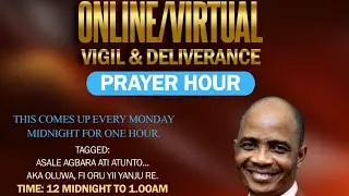 Mondays (Weekly) Yoruba Prayer Vigil....... Trecc Ministries International......20/01/2026