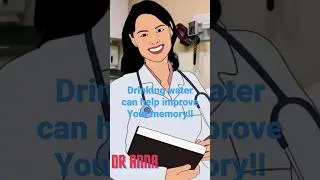 Drinking water can help improve your memory!! #advice #doctor #health #memory #advice