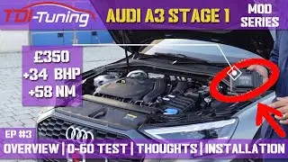 ПЕРЕВОДИМ A3 2021 ГОДА НА СТАДИЮ 1 | УСТАНОВКА КОРОБКИ TDI | ОБЗОР КОРОБКИ TDI TUNING | AUDI MORE...