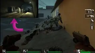 left 4 dead(fight with zombies in the sewer)/gameplay#3