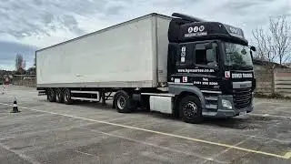 C+E reverse with a shunt                              #Liverpool#wirral#hgv#training#cpc#Birkenhead