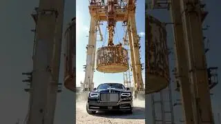 Rolls-Royce Crushed by Giant Magnet! | Ultimate Luxury Car Destruction Cinematic