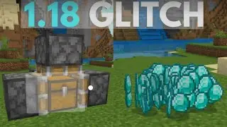 Diamond Duplication Glitch for Bedrock/Pocket 1.18