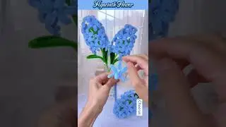 Hyacinth - Beautiful Pipe cleaner Flower Making Tutorial  #diy #crepepaperflower #diyflowers#florist