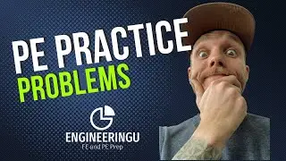 PE Environmental Practice Problem - Stream Modeling