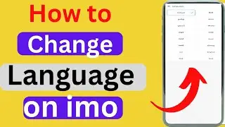 how to change language on imo | how to change imo language | imo language change
