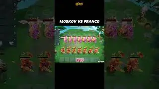 Moskov vs Franco in Magic Chess Go Go #mcgg #magicchessgogo