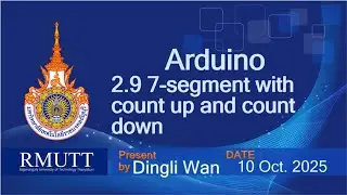 control 7-segment with count up & count down