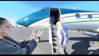 T-Pain just surprised his family with a new private jet he just purchased