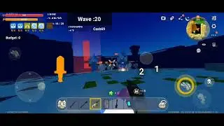 Frostwing Invasion WAVE 20 Boss Fight part 1 Ultradefender [Mini world]
