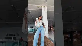 Quick airport fit check ✨