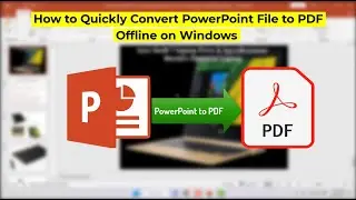 How to Save Microsoft PowerPoint File as PDF File on Windows 11/10