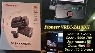 Latest Pioneer Dash cam VREC-Z410DH | First installation in India | Only at Konark Car 📞9845049211