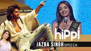 Jazba Singh Speech | Hippi Movie Pre Release Event | Karthikeya | Digangana Suryavanshi