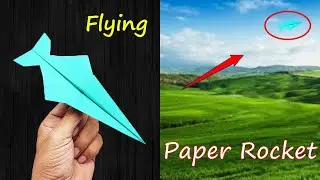 Easy Way to Make a Paper Rocket - Origami