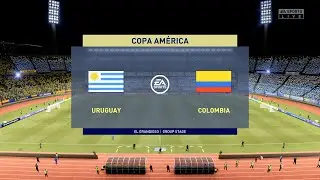 FIFA 21 | Copa Am&eacute;rica deduction | Uruguay vs. Colombia @ Est&aacute;dio Nacional de Bras&iacute;lia [1080p60]