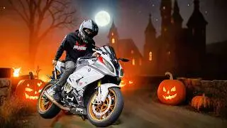 VOY EN S1000RR con ESCAPE AUSTIN RACING a Halloween