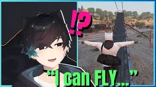YUNO SYKK learns HOW TO FLY... (Bad idea..)  GTA 5 Nopixel 4.0