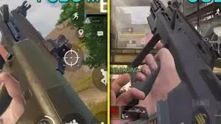 Comparison: Pubg Mobile vs COD mobile || Weapon Sound & Reload Animation  😱🔥@CallofDuty #cod
