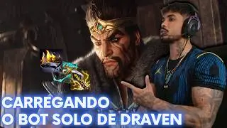 HOW A HIGH-ELO DRAVEN PLAYS WITH A BAD SUPPORT🔥💀